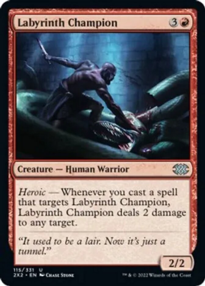 Labyrinth Champion - [Foil] Double Masters 2022 (2X2)