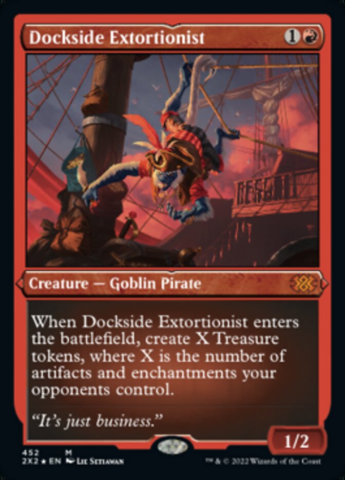 Dockside Extortionist - [Etched Foil] Double Masters 2022 (2X2)