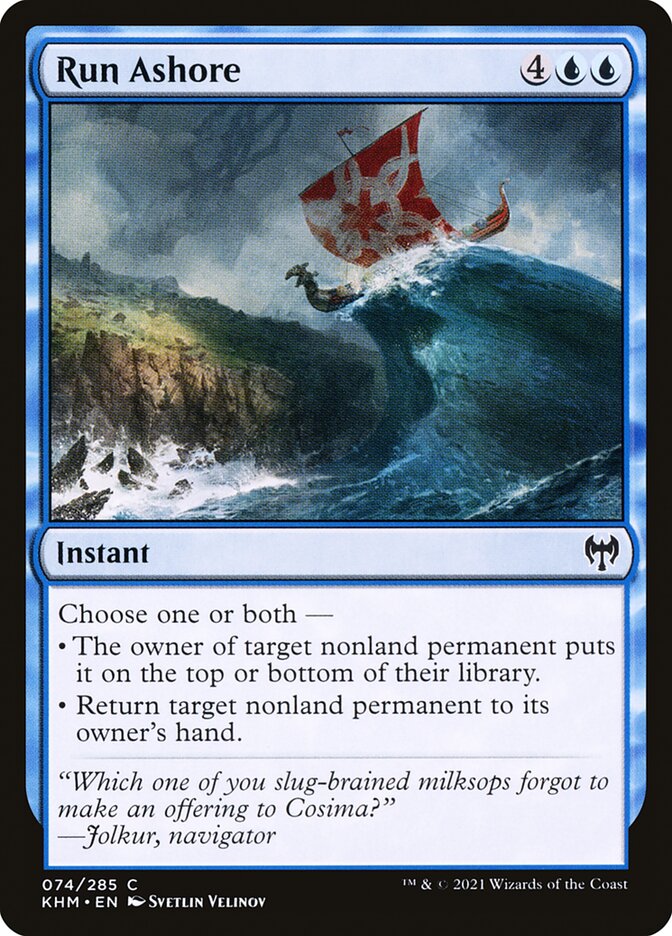 Run Ashore - [Foil] Kaldheim (KHM)