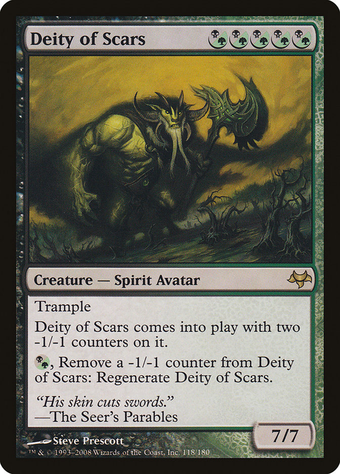 Deity of Scars - [Foil] Eventide (EVE)