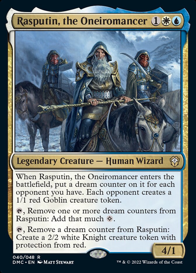 Rasputin, the Oneiromancer - Dominaria United Commander (DMC)