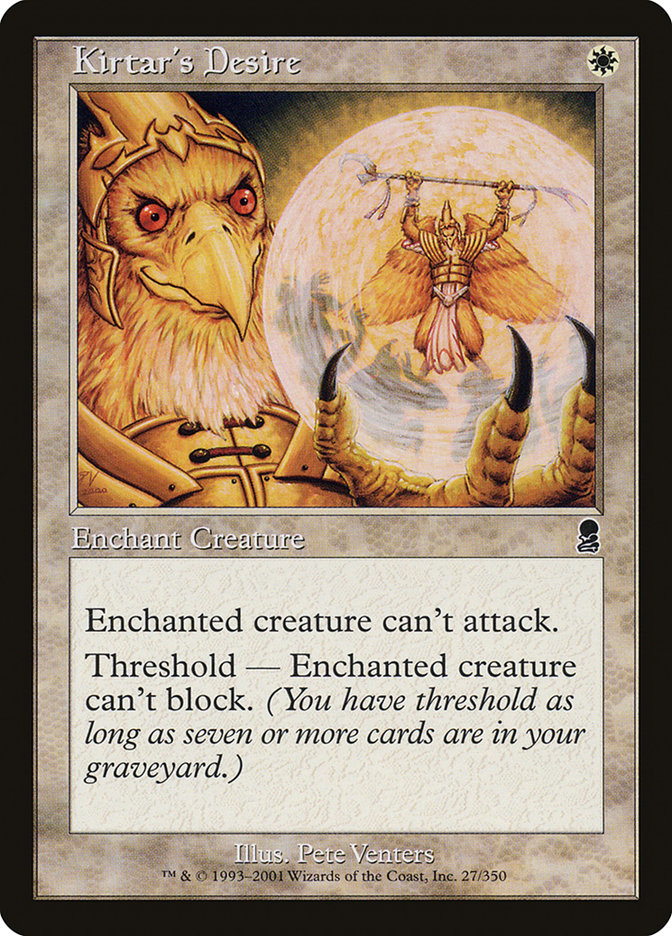 Kirtar's Desire - [Foil, Retro Frame] Odyssey (ODY)