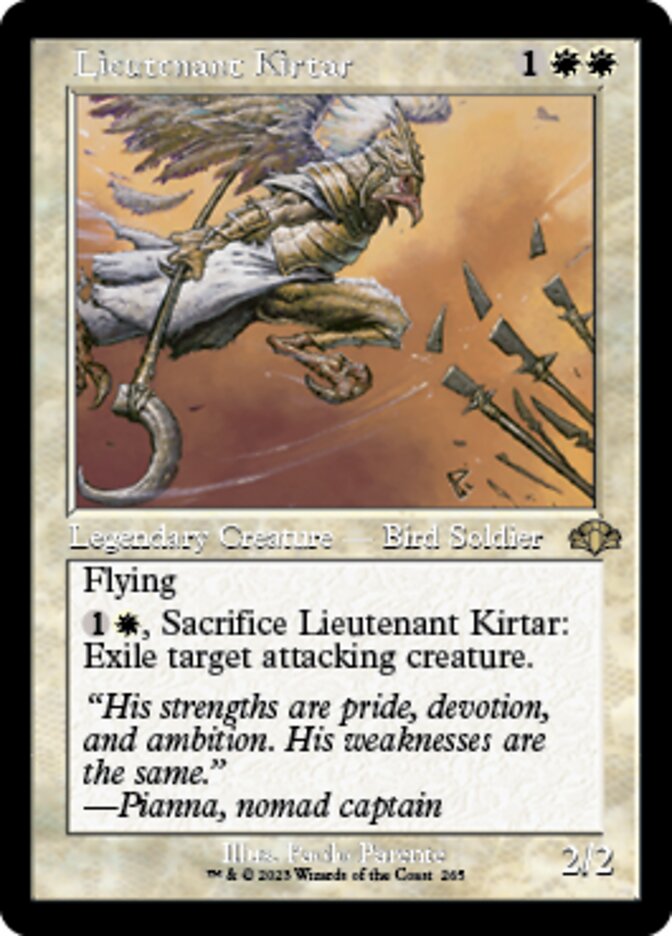 Lieutenant Kirtar - [Foil, Retro Frame] Dominaria Remastered (DMR)