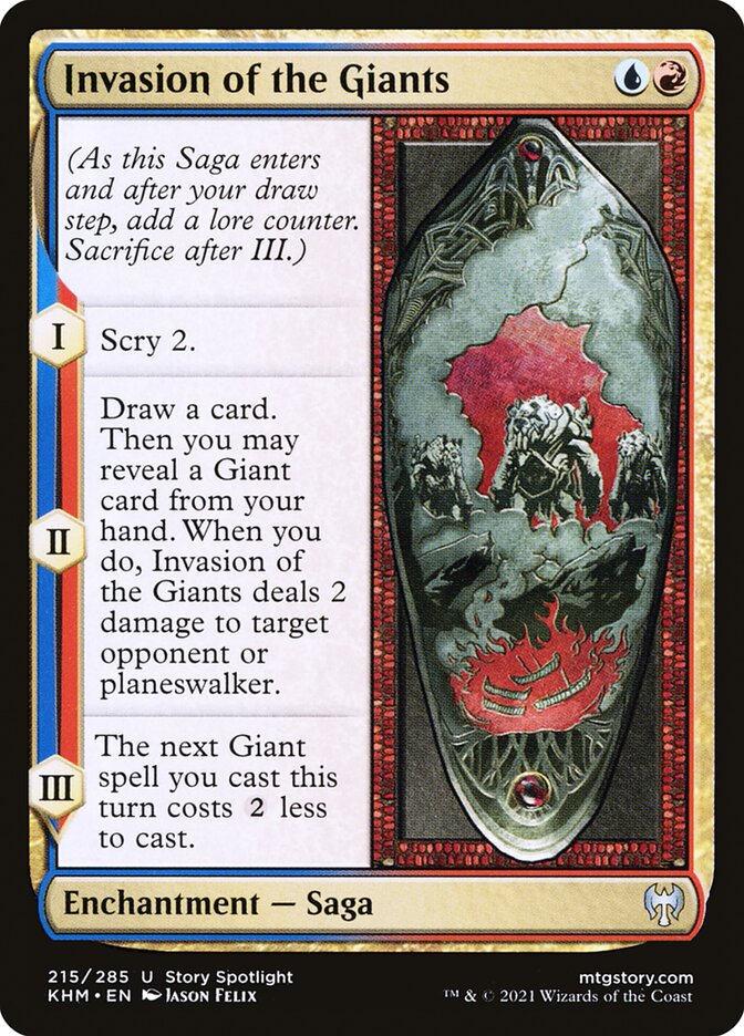 Invasion of the Giants - [Foil] Kaldheim (KHM)