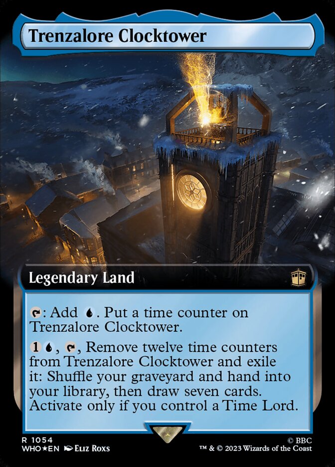 Trenzalore Clocktower - [Surge Foil, Extended Art] Doctor Who (WHO)