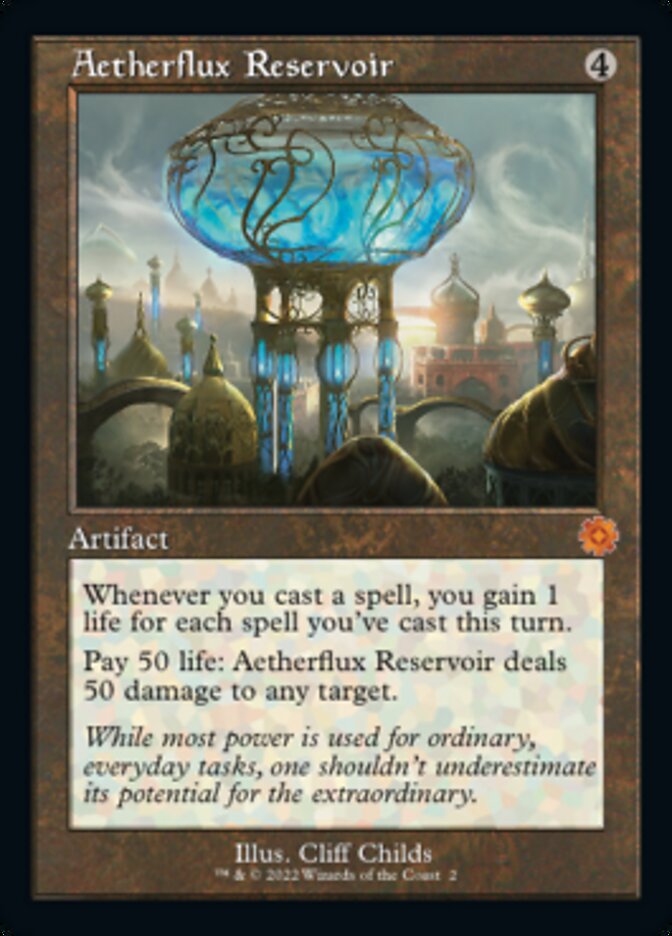 Aetherflux Reservoir - [Foil] The Brothers' War Retro Artifacts (BRR)
