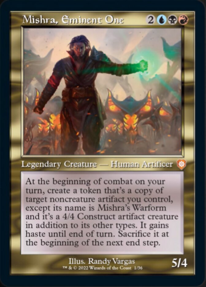 Mishra, Eminent One - [Foil] The Brothers' War Commander (BRC)