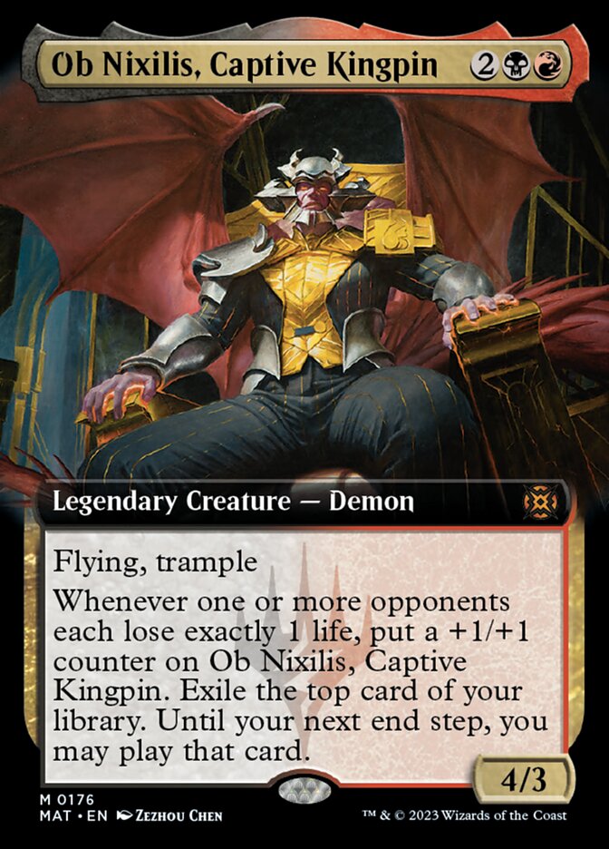 Ob Nixilis, Captive Kingpin - [Extended Art] March of the Machine: The Aftermath (MAT)