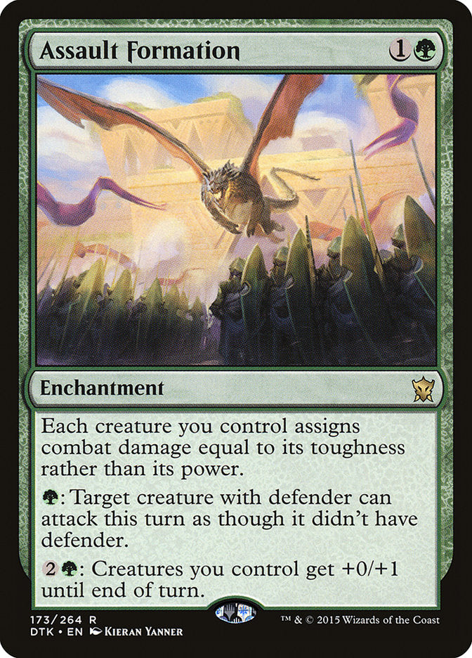 Assault Formation - [Foil] Dragons of Tarkir (DTK)