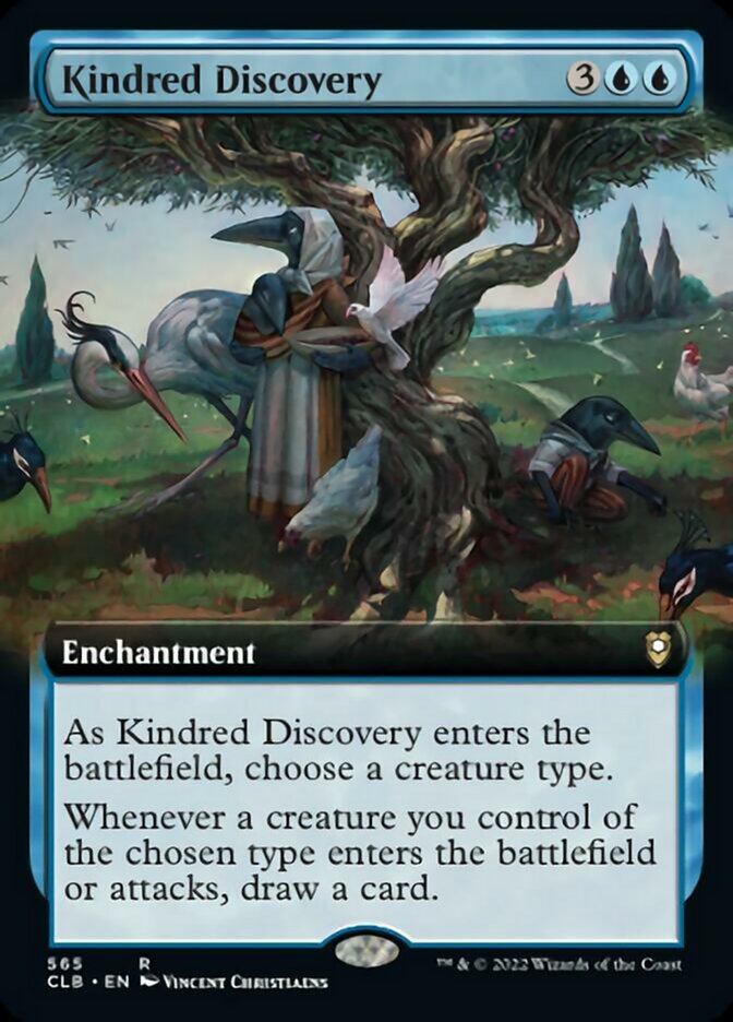 Kindred Discovery - [Extended Art] Commander Legends: Battle for Baldur's Gate (CLB)