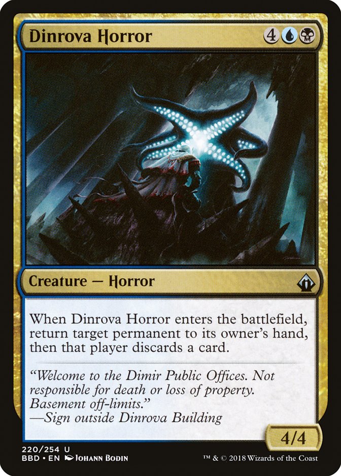 Dinrova Horror - Battlebond (BBD)