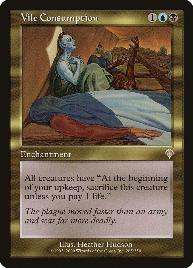Vile Consumption - [Foil, Retro Frame] Invasion (INV)