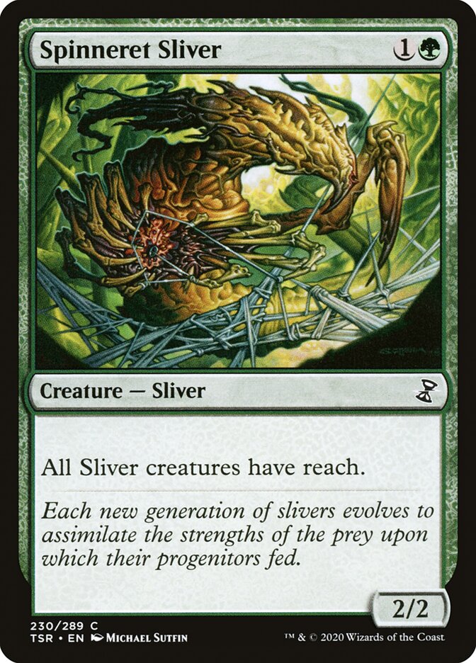 Spinneret Sliver - [Foil] Time Spiral Remastered (TSR)