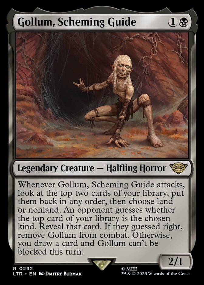 Gollum, Scheming Guide - [Foil] The Lord of the Rings: Tales of Middle-earth (LTR)