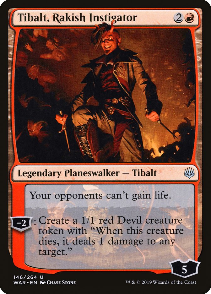Tibalt, Rakish Instigator - [Foil] War of the Spark (WAR)