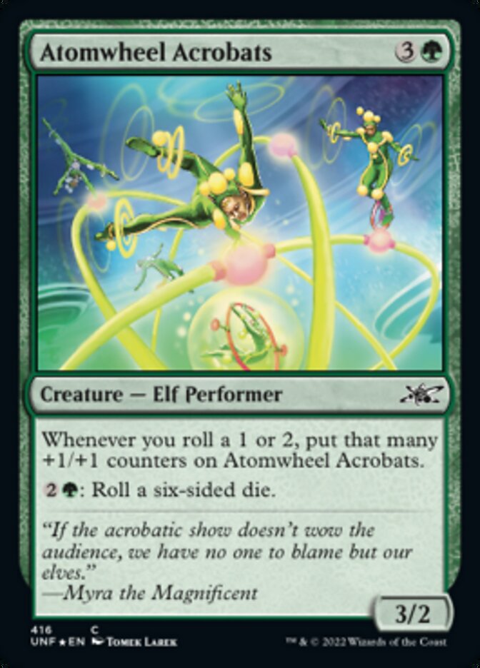 Atomwheel Acrobats - [Galaxy Foil] Unfinity (UNF)
