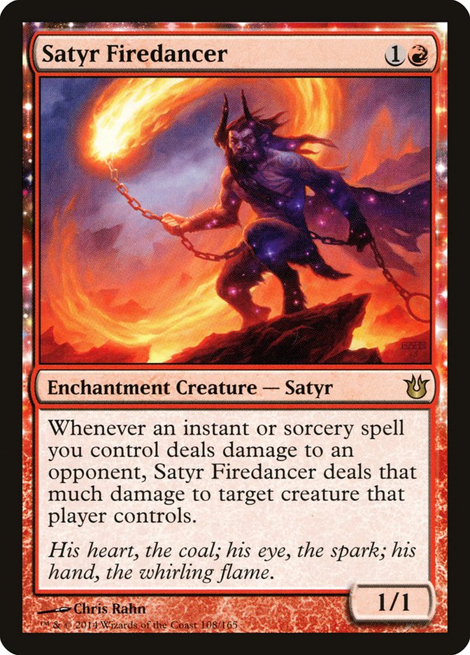 Satyr Firedancer - [Foil] Born of the Gods (BNG)