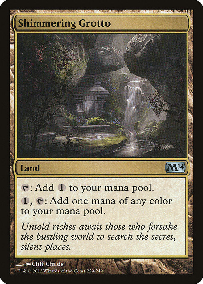 Shimmering Grotto - Magic 2014 (M14)