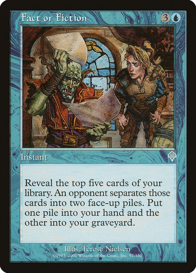 Fact or Fiction - [Foil, Retro Frame] Invasion (INV)