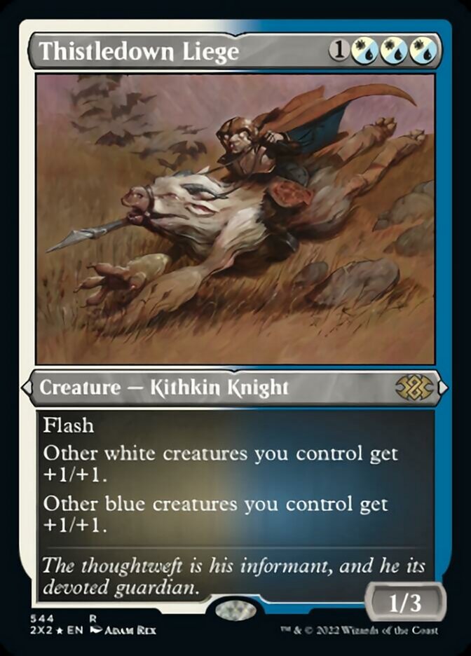 Thistledown Liege - [Etched Foil] Double Masters 2022 (2X2)