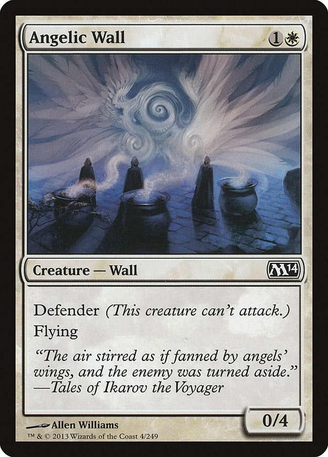 Angelic Wall - [Foil] Magic 2014 (M14)