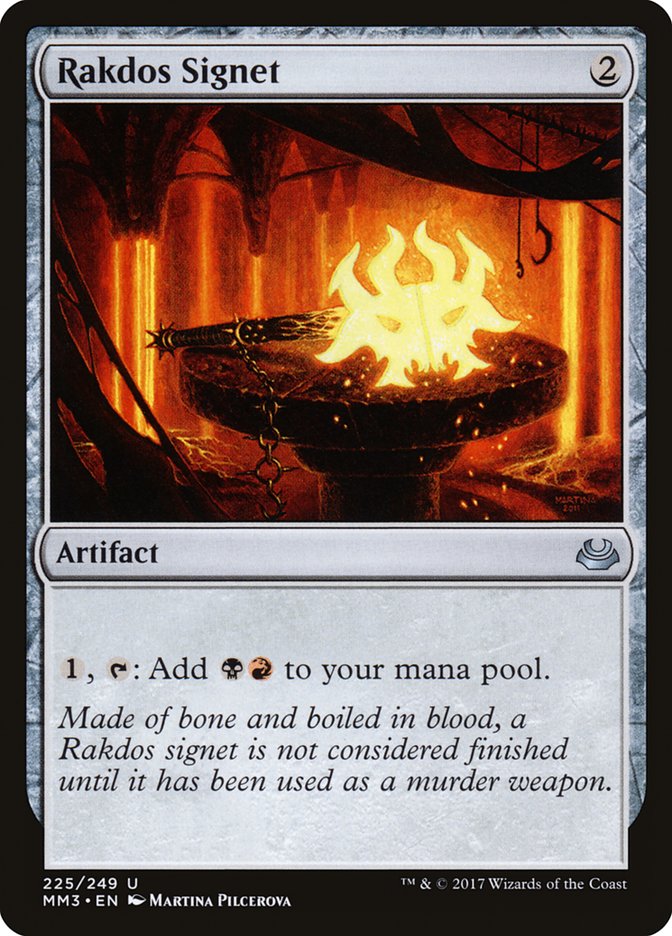Rakdos Signet - [Foil] Modern Masters 2017 (MM3)