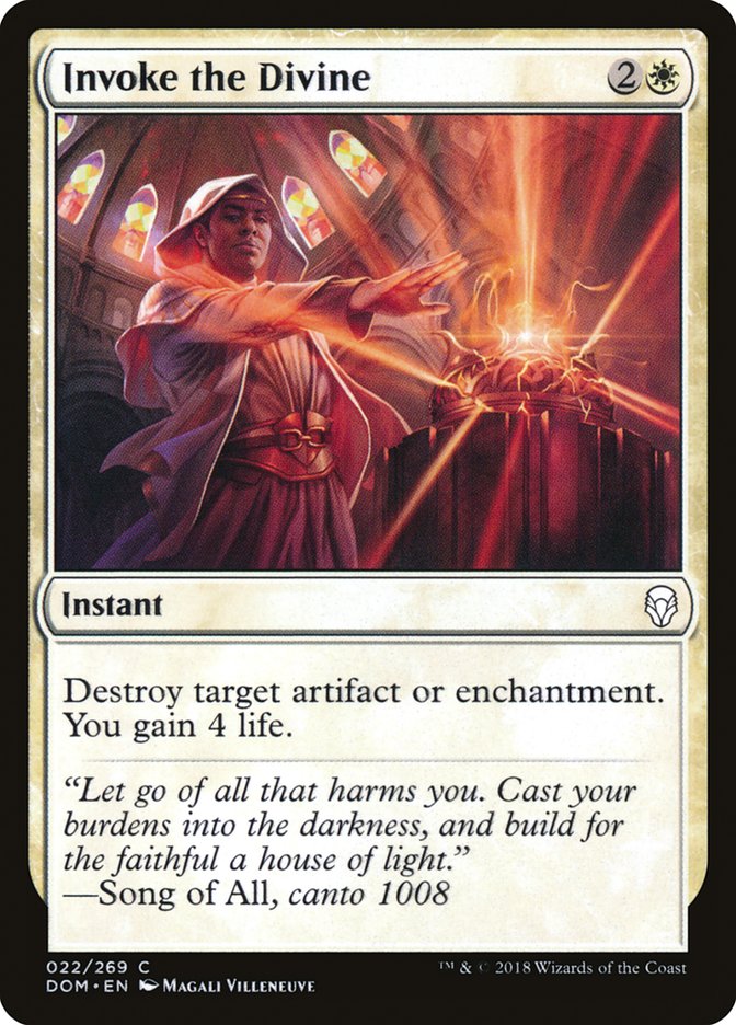 Invoke the Divine - [Foil] Dominaria (DOM)