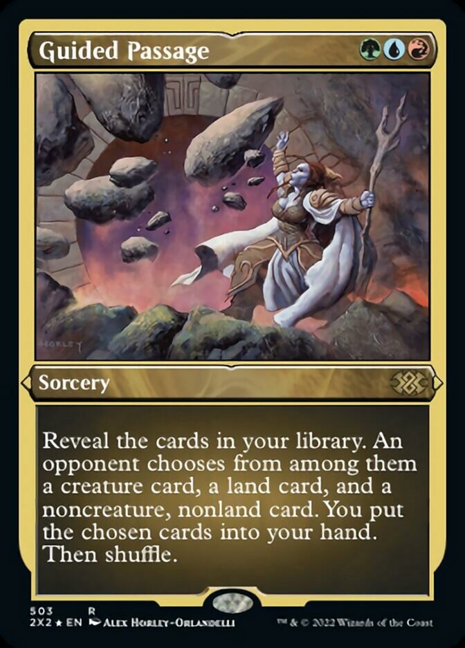 Guided Passage - [Etched Foil] Double Masters 2022 (2X2)