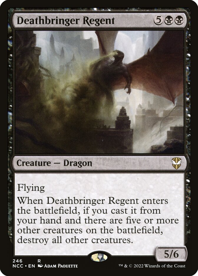 Deathbringer Regent - [Foil] New Capenna Commander (NCC)