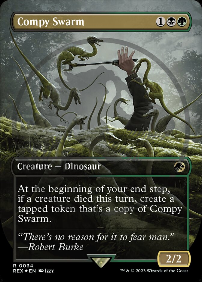 Compy Swarm - [Foil, Emblem] Jurassic World Collection (REX)