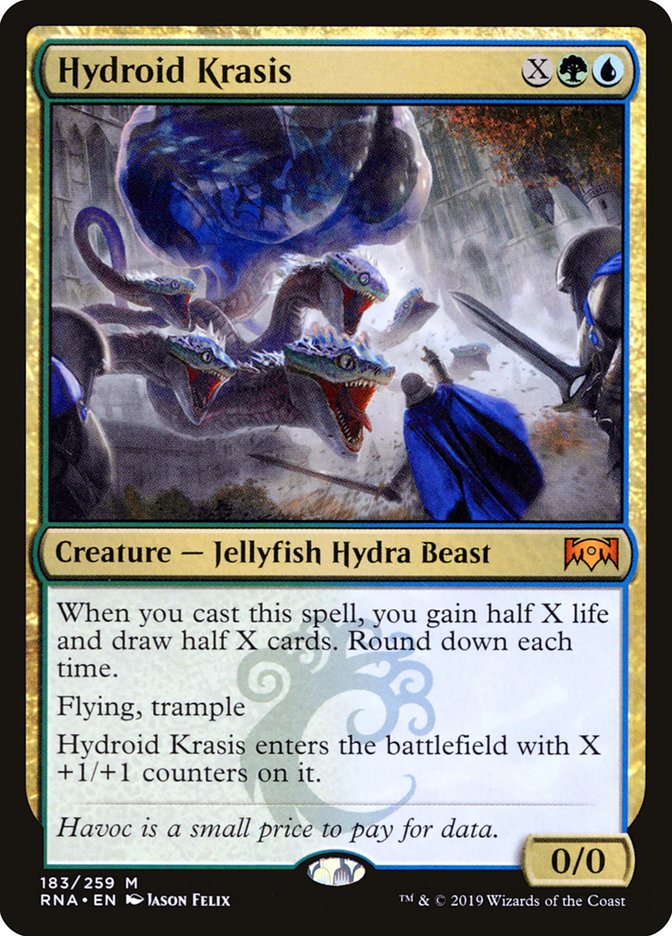 Hydroid Krasis - [Foil] Ravnica Allegiance (RNA)