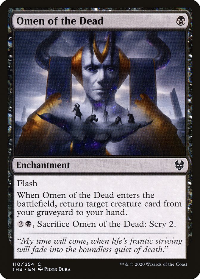 Omen of the Dead - Theros Beyond Death (THB)