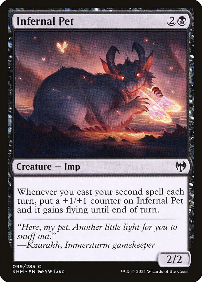 Infernal Pet - Kaldheim (KHM)
