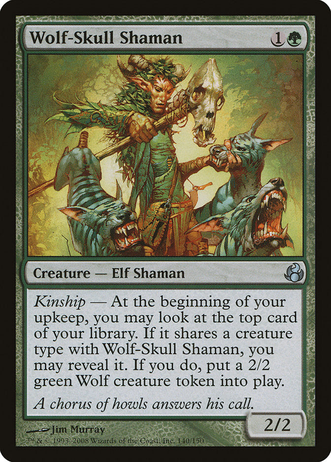 Wolf-Skull Shaman - [Foil] Morningtide (MOR)