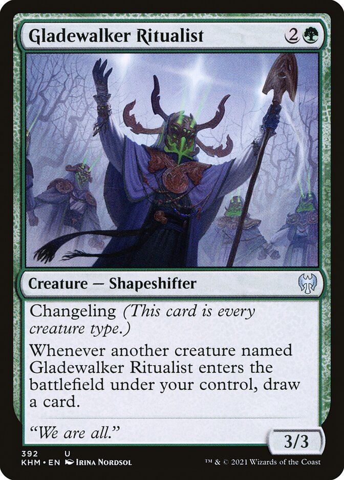 Gladewalker Ritualist - [Foil] Kaldheim (KHM)