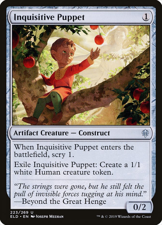 Inquisitive Puppet - [Foil] Throne of Eldraine (ELD)