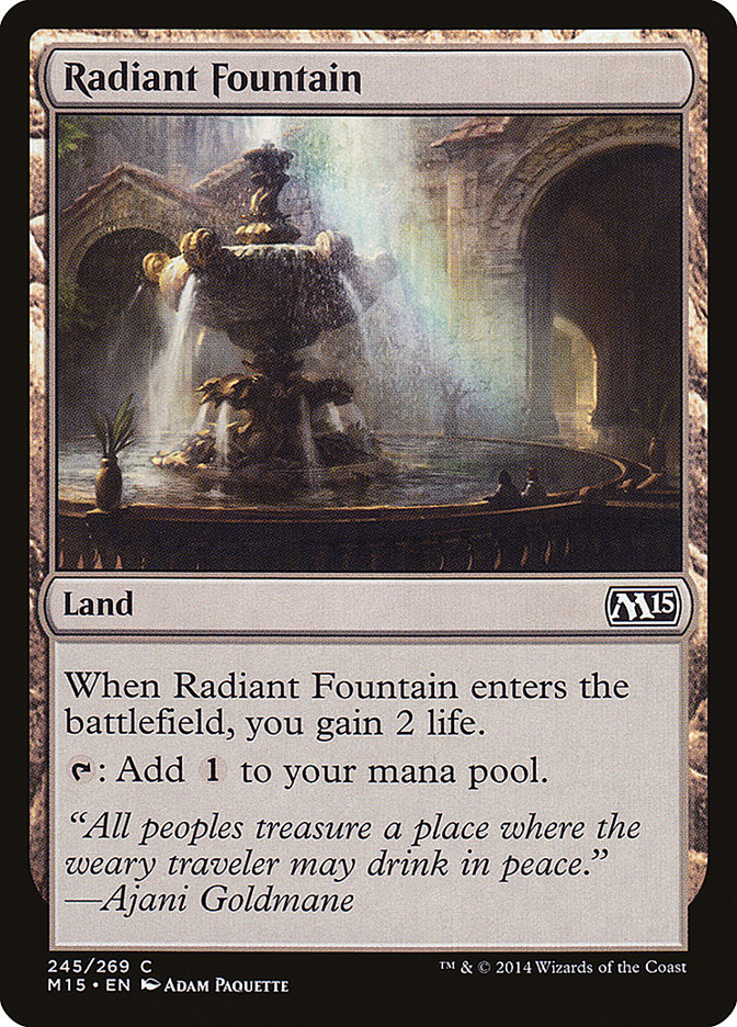 Radiant Fountain - [Foil] Magic 2015 (M15)