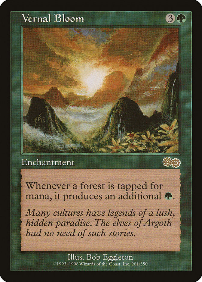 Vernal Bloom - [Retro Frame] Urza's Saga (USG)