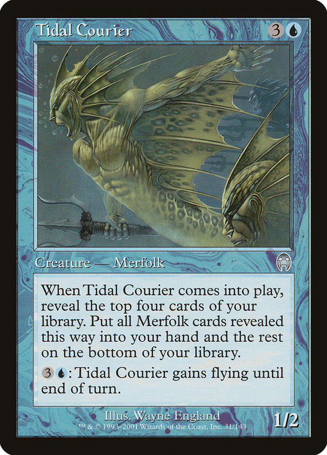 Tidal Courier - [Foil] Apocalypse (APC)