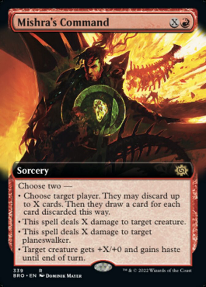 Mishra's Command - [Extended Art] The Brothers' War (BRO)