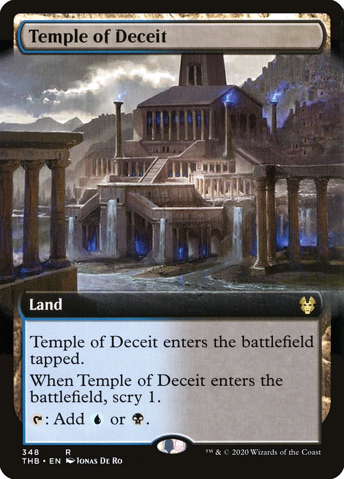 Temple of Deceit - [Extended Art] Theros Beyond Death (THB)