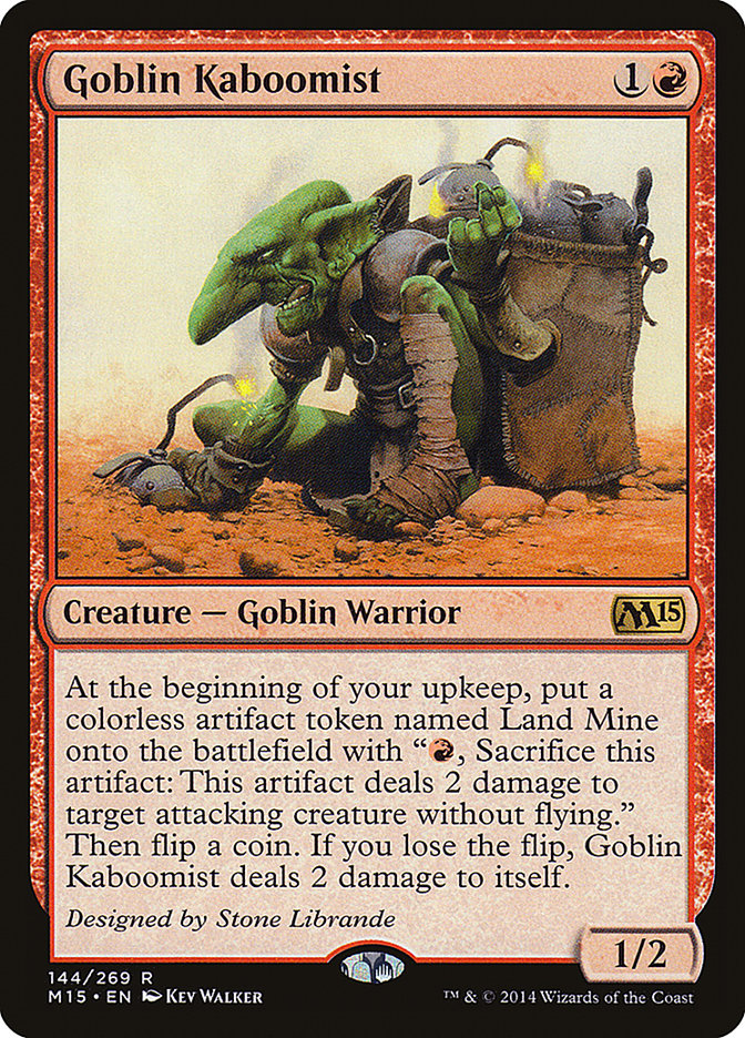 Goblin Kaboomist - [Foil] Magic 2015 (M15)