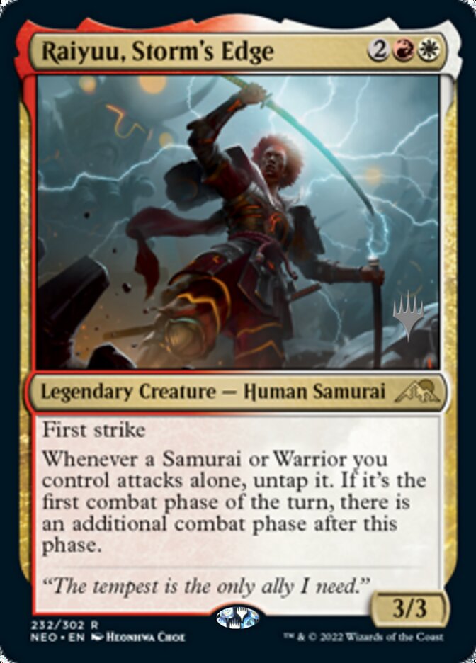 Raiyuu, Storm's Edge - [Promo] Kamigawa: Neon Dynasty Promos (PNEO)