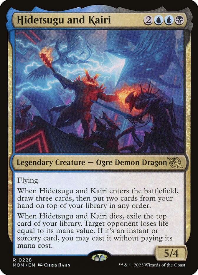 Hidetsugu and Kairi - [Foil] March of the Machine (MOM)