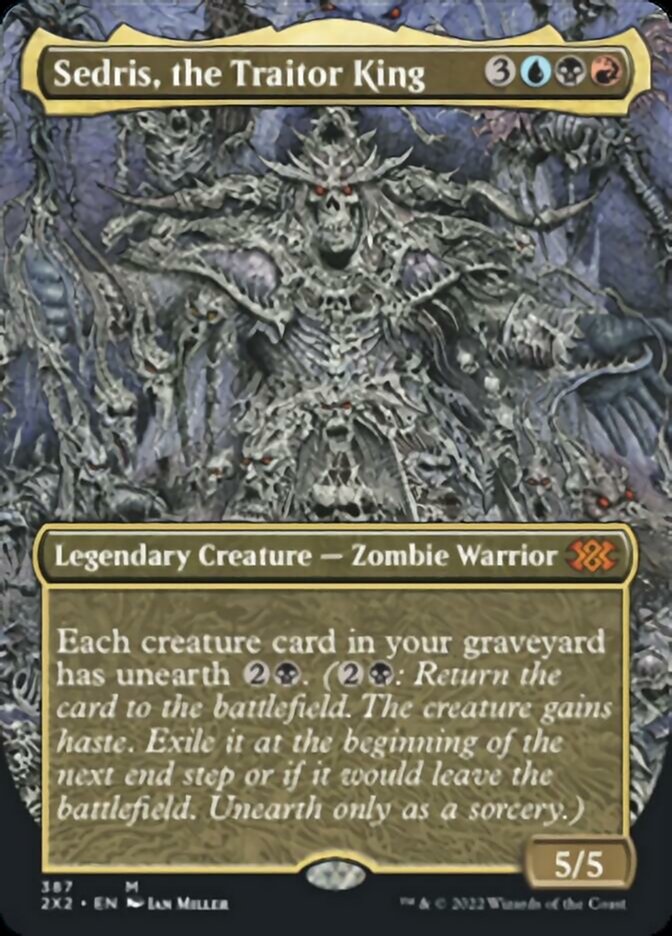 Sedris, the Traitor King - [Foil, Borderless] Double Masters 2022 (2X2)