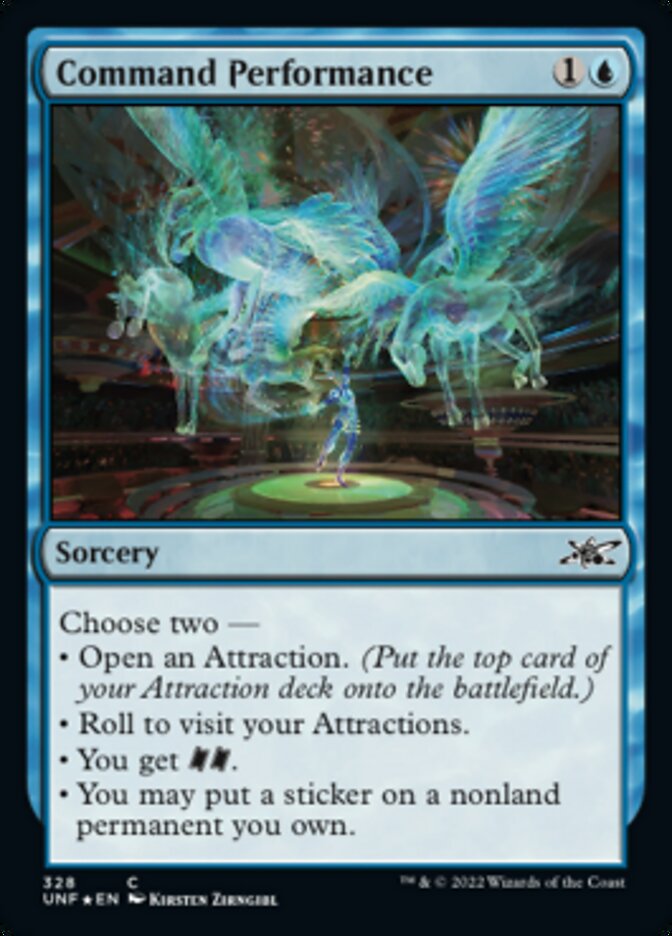 Command Performance - [Galaxy Foil] Unfinity (UNF)