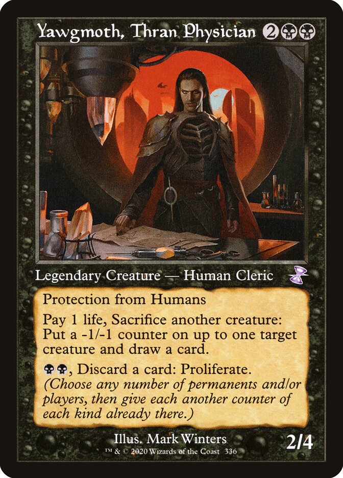 Yawgmoth, Thran Physician - [Foil, Retro Frame] Time Spiral Remastered (TSR)