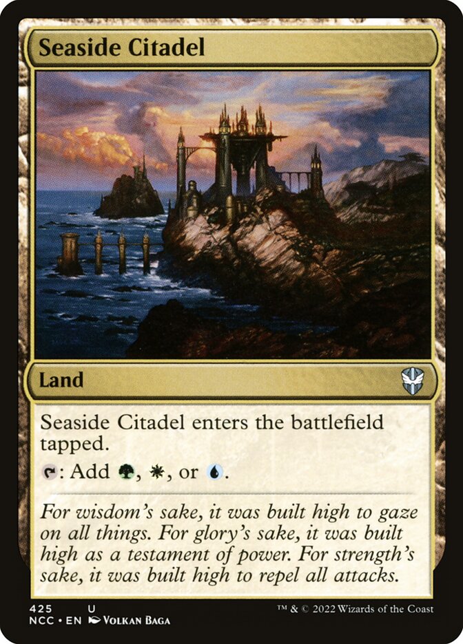 Seaside Citadel - [Foil] New Capenna Commander (NCC)