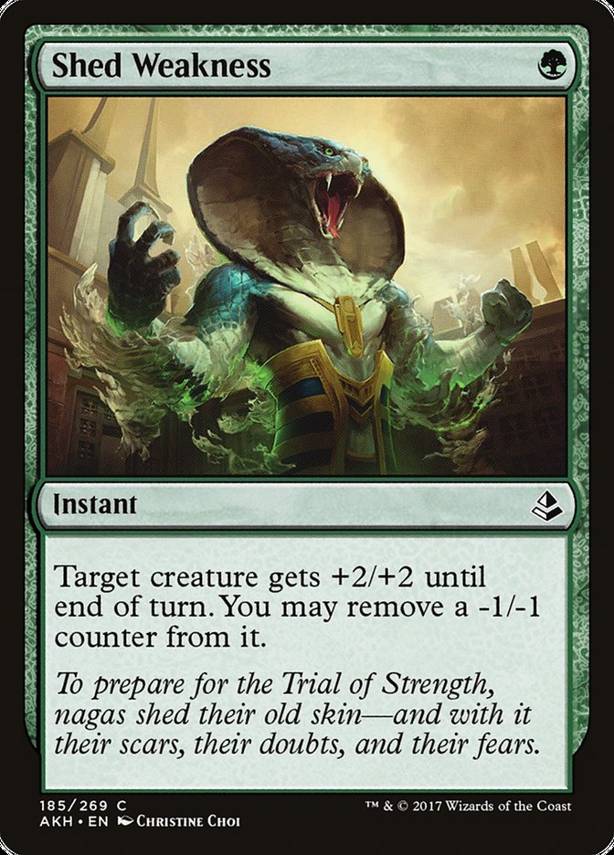 Shed Weakness - [Foil] Amonkhet (AKH)