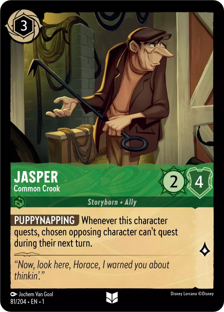 Jasper - Common Crook - [Foil] The First Chapter (1)
